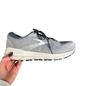 Brooks Addiction GTS 15 Running Shoes Women 9.5 Wide D Gray Stability Gorpcore